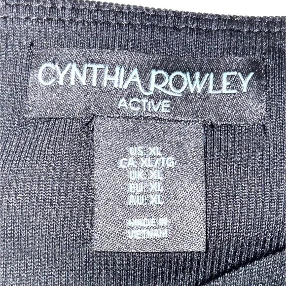 Cynthia Rowley Active Black Athletic Skort With Built-In Shorts XL Polyester/Spa - Picture 4 of 8